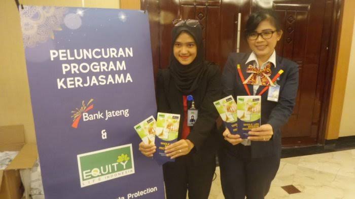 Lowongan Kerja Sebagai Bancassurance Relationship Officer di PT Equity Life Indonesia Penempatan di Seluruh Cabang Bank Jateng Wilayah Kudus, Pati, Jepara, Rembang & Blora