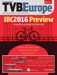 TVBEurope. Business, insight and intelligence for the broadcast media industry - August 2016 | ISSN 1461-4197 | TRUE PDF | Mensile | Professionisti | Broadcast | Comunicazione
TVBEurope is the leading European broadcast media publication and business platform providing news and analysis, business profiles and case studies on the latest industry developments. Whether it is emerging technology from the world of broadcast workflow or multi-platform content, TVBEurope is at the heart of it all as the leading source of content across the entire broadcast chain.
TVBEurope’s monthly magazine offers readers an insight into the broadcast world through a mix of features, interviews, case studies and topical forums.
TVBEurope’s own in-house conferences and specialist roundtables have built up a strong reputation and following, offering in-depth analysis of the challenges and developments in Beyond HD and IT Broadcast Workflow. TVBEurope also hosts the prestigious broadcast media awards gala, the TVBAwards.