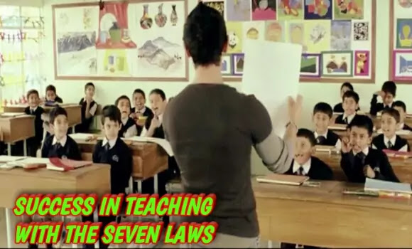 The law of the teacher in teaching