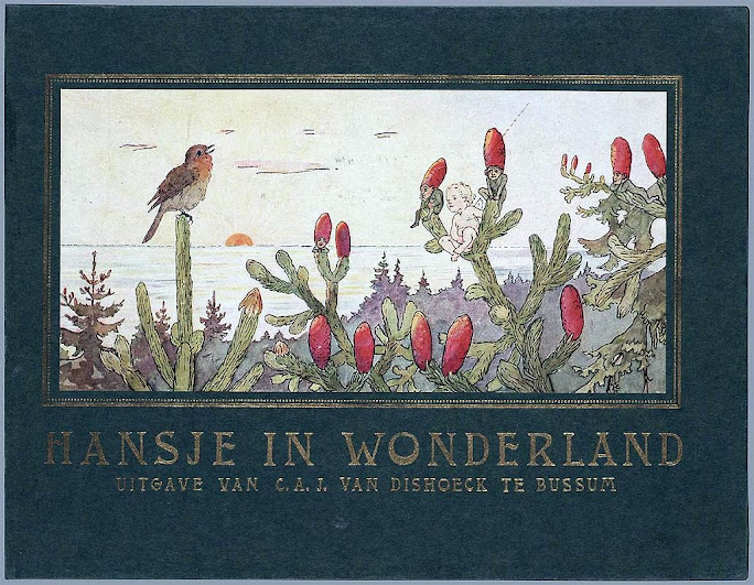 Hansje in wonderland, vintage children book