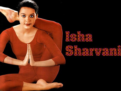 Isha Sharvani Backless Wallpapers