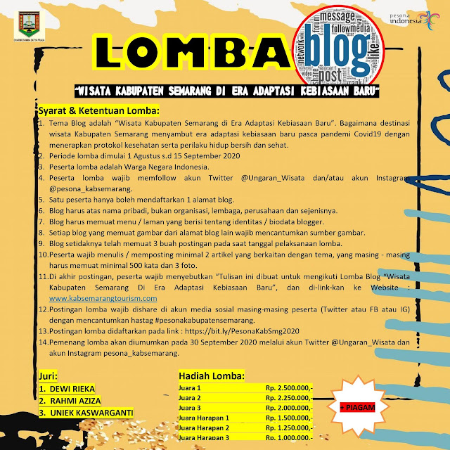 Lomba Blog Terbaru 2020