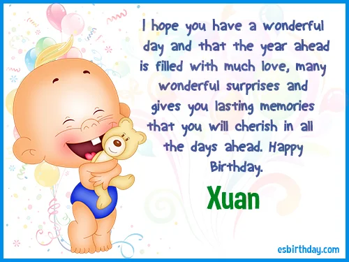 Xuan Happy Birthday