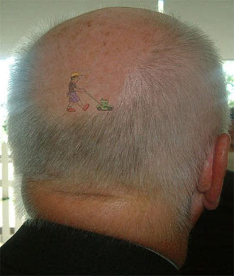 Head Tattoos Seen On coolpicturesgallery.blogspot.com Or www.CoolPictureGallery.com