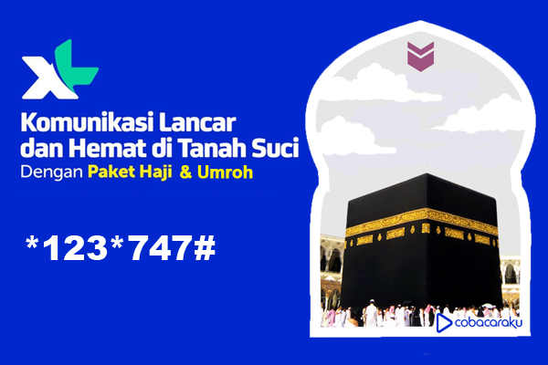 CaraDaftar Paket Internet dan Nelpon XL bagi jamaah Haji dan Umroh