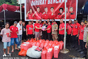 Walikota Maurits Mantiri Bantu Warga Kota Manado, Terdampak Banjir