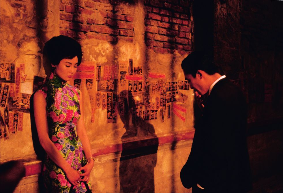 the word love in black Word Flies: Wong Kar Wai's In the Mood for Love
