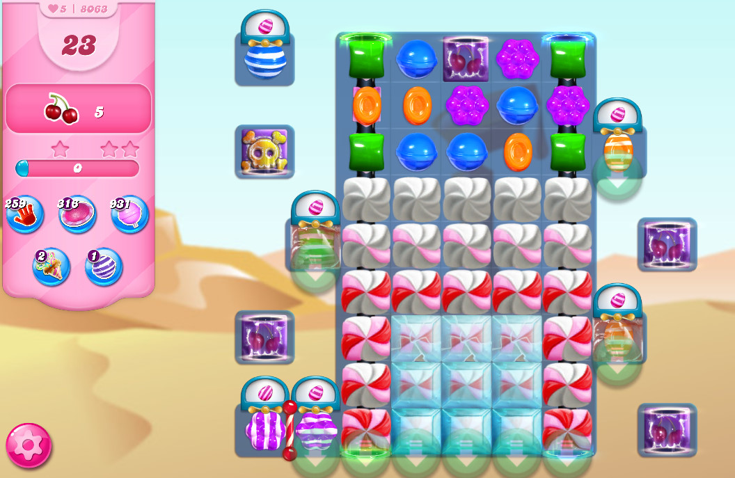 Candy Crush Saga level 8063