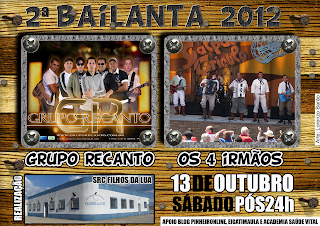 Sorteio de Ingressos 2ª Bailanta 2012