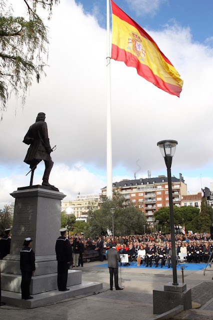 Estatua a Blas de Lezo en la Plaza de Colón en Madrid - Foto de Borja Fotógrafos sacada de la página Web de la Casa de SM el Rey (casareal.es) - ÁlvaroGP