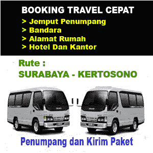 travel surabaya kertosono