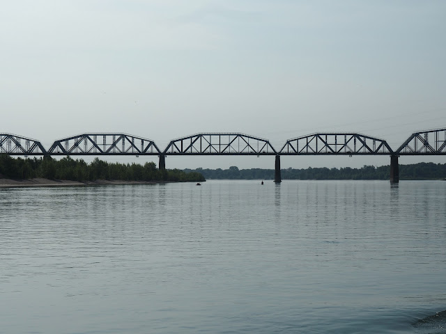 Новосибирск, второй железнодорожный мост через Обь