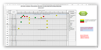 Aplikasi Jadwal Pelajaran Otomatis Anti Bentrok 2016-2017