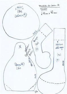 MOLDES DE MUÑECAS DE TRAPO6