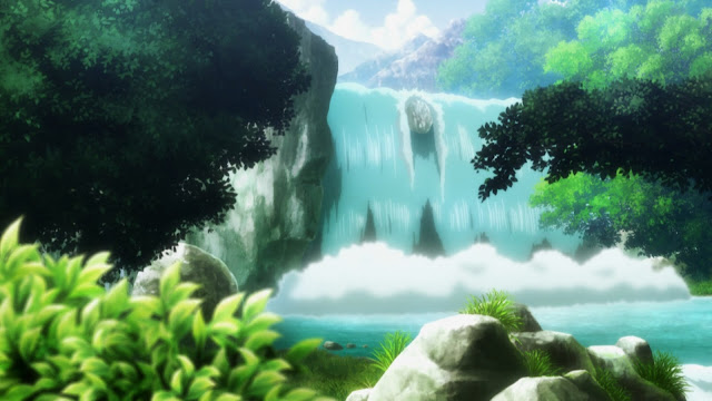 Hunter X Hunter Anime Waterfall Background