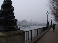 View of River Thames from South Bank; photo by Val Phoenix