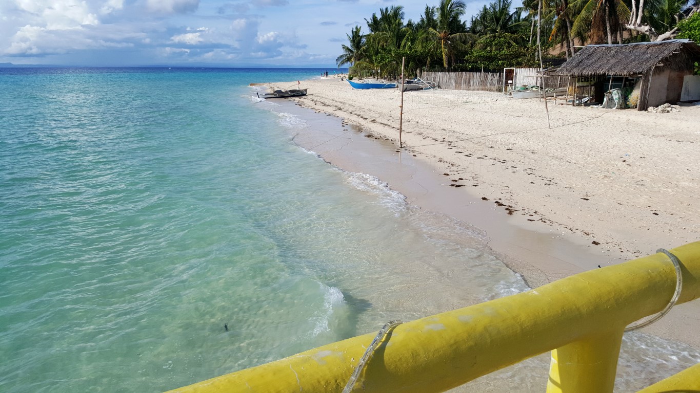 illegally built structures of Marlin's Beach Resort in Sta. Fe, Bantayan Island