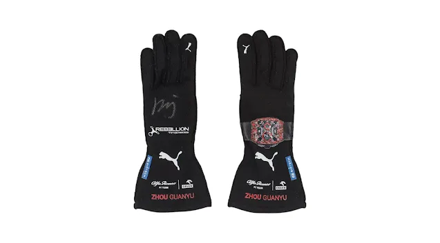 Zhou Guanyu Alfa Romeo 2023 F1 Race Gloves