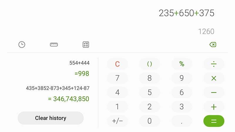 Samsung Calculator app cho Android - Tải về APK mới nhất a1