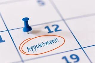 Appointments on 16th April 2021