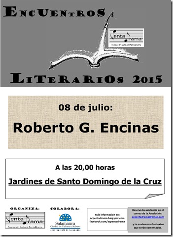 CARTEL ROBERTO G. ENCINAS