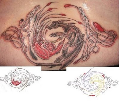 dragon with phoenix tattoo designs. dragon with phoenix tattoo designs. dragon with phoenix tattoo designs. at 3:23 AM. Labels: enix tattoo designs, 