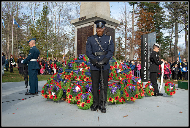 Remenbrance Day 2019; Bridgewater; Nova Scotia; Veterans; Royal Canadian Legion