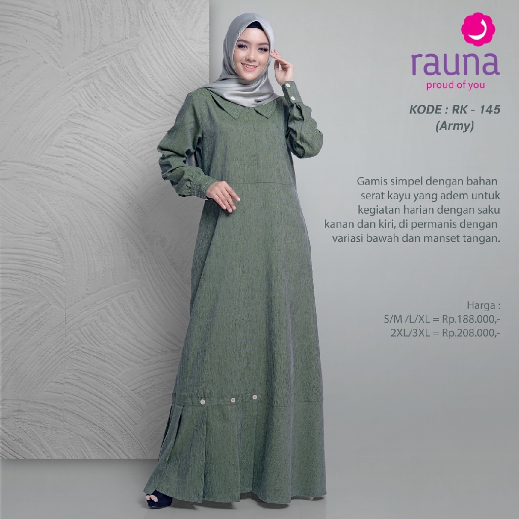 KOLEKSI GAMIS  RAUNA  TERBARU  RK 144 148