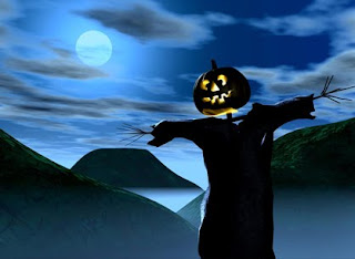 Blue Halloween Sky Wallpapers