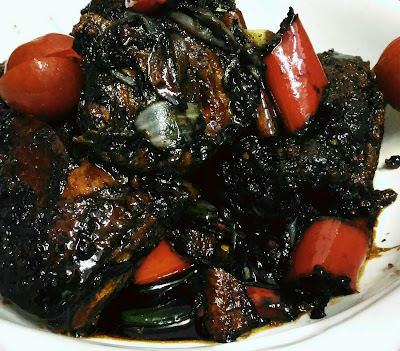 Ayam goreng segera masak kicap ringkas