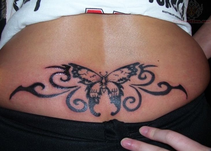 Lower Back Tattoos for Girls