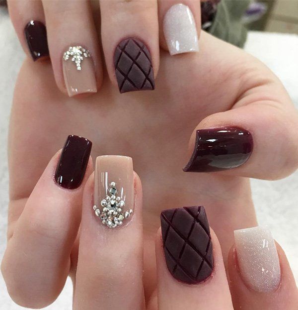 Chocolate Day Nail Art