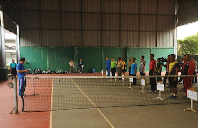 Pemprov Lampung Gelar Turnamen Tenis Forkompimda pada HUT Korpri ke-46