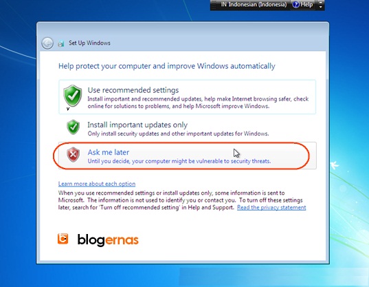 Cara Gampang Install Windows 7 pada Komputer (Full Gambar)