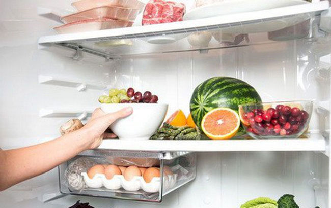 Bảo quản đồ ăn trong tủ lạnh
