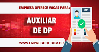 Auxiliar de departamento pessoal