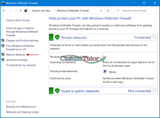 How to fix Windows Firewall Has Blocked Some Features of This Program