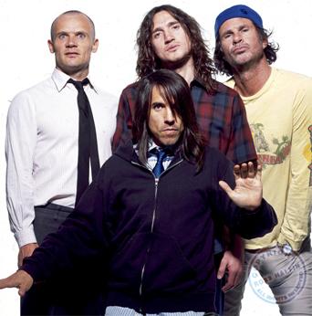 Foto de Red Hot Chili Peppers posando