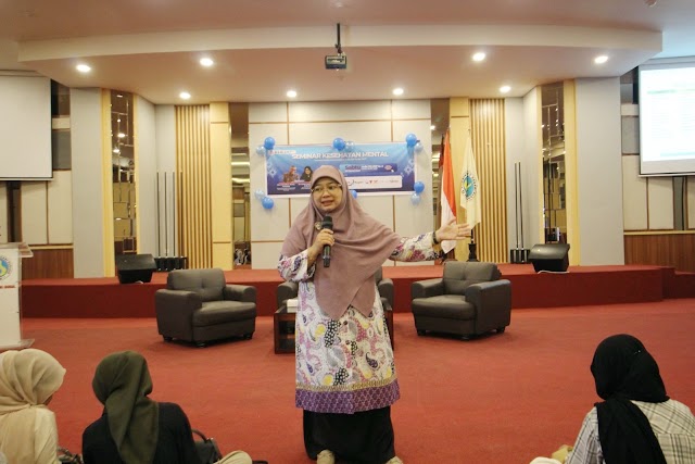 Kolaborasi HIMPSI Sumbar, FPK UNP, Prodi Psikologi dan Perguruan Tinggi di Sumbar Selenggarakan Seminar Mental Health 