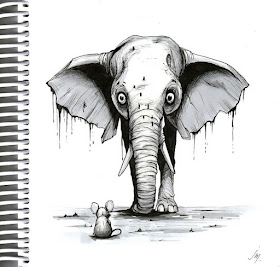 09-Power-in-a-small-packet-Creature-Drawings-Eugenia-www-designstack-co