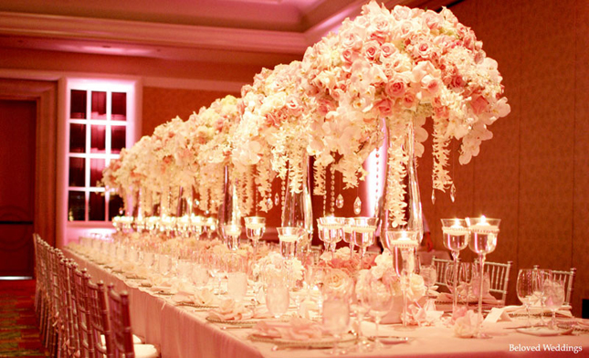 khloe kardashian wedding reception decor