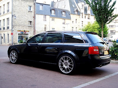 audi rs6 c5 wagon with 20 inch bbs rims