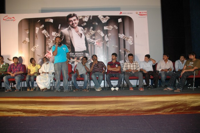 Mankatha Press Meet Stills show stills