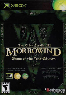 Morrowind GOTY Xbox Cover Art