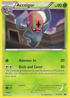 Accelgor Dark Explorers Pokemon Card