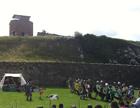 Vikings invade Lindisfarne Priory