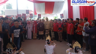 Partai PDIP Mungusung Cabup dan Cawabup,Ardito Daftarkan di KPU Lampung Tengah 2024