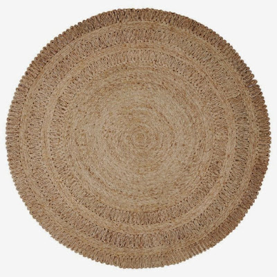 rond buitenkleed jute