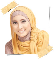 model kerudung untuk wajah bulat