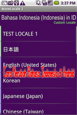 Cara Merubah Bahasa Di Handphone Android